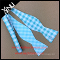 Men Wholesale Custom Embroidered Silk Self Tie Bow Tie